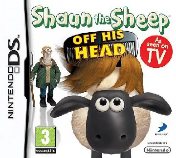 Shaun the Sheep - Off His Head (Europe) (En,Fr,De,Es,It) box cover front